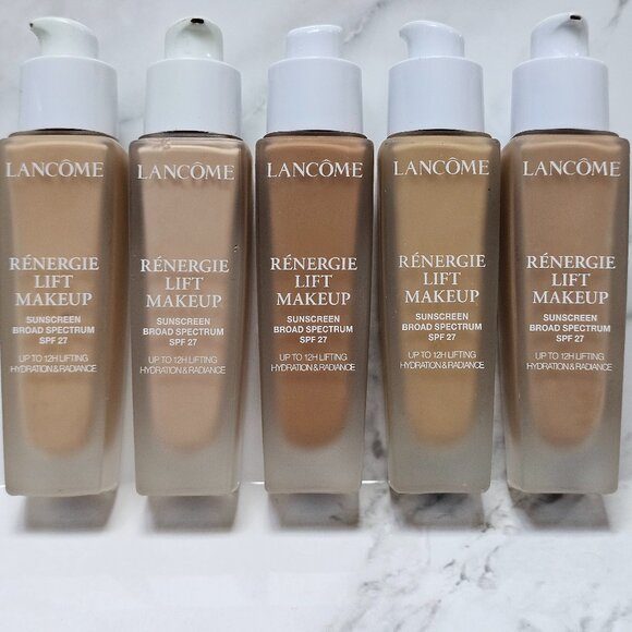 Lancome Renergie Lift Makeup LOT-140-250-370-410-430 - Picture 2 of 7